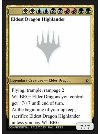 Eldest Dragon Highlander