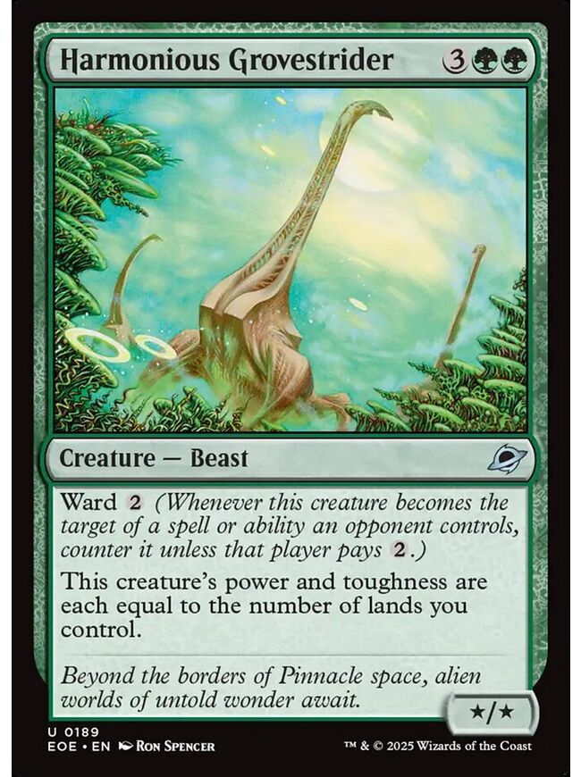Harmonious Grovestrider