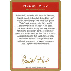 Daniel Zink Bio