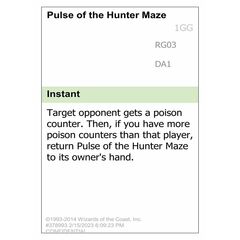 Pulse of the Hunter Maze
