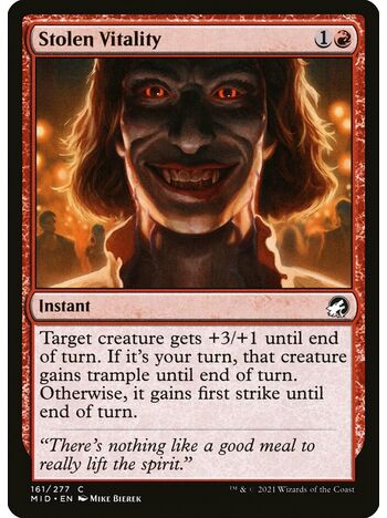 Stolen Vitality