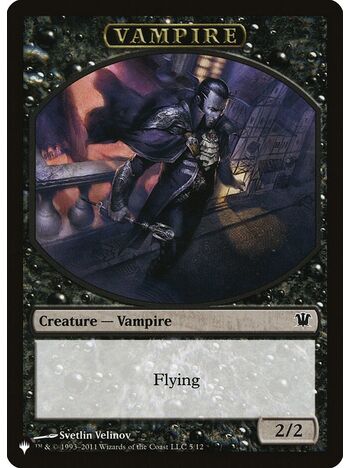 Vampire Token (2/2) (Flying)