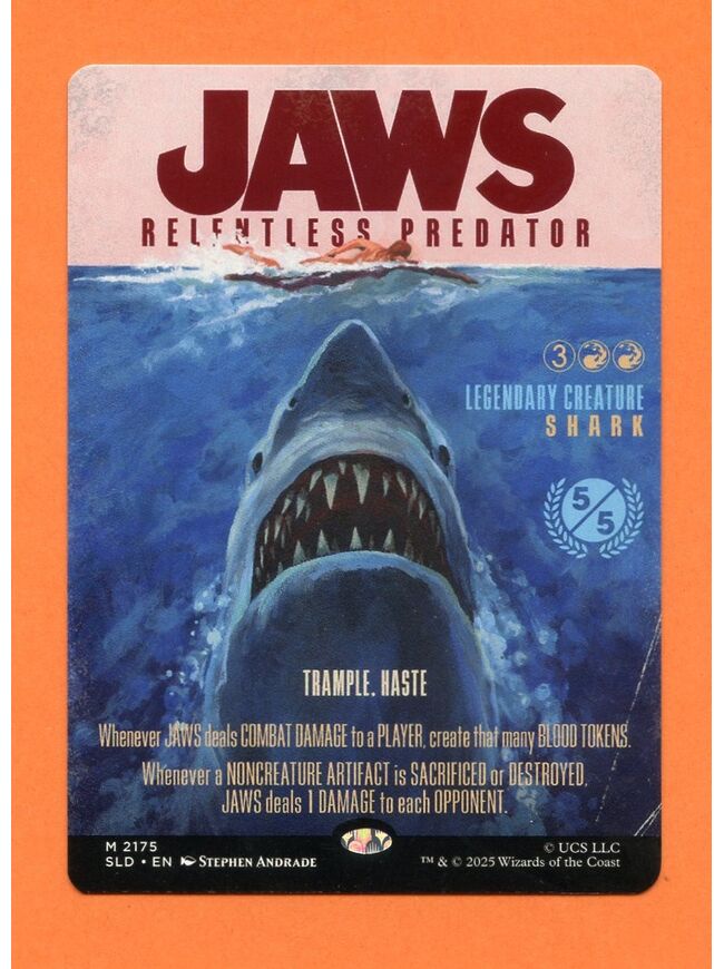 Jaws, Relentless Predator