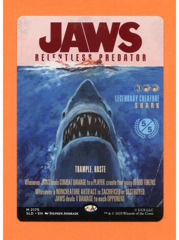 Jaws, Relentless Predator