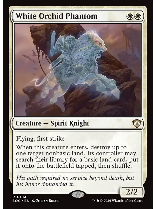White Orchid Phantom