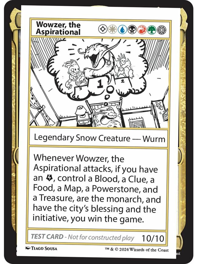 Wowzer, the Aspirational