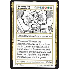 Wowzer, the Aspirational