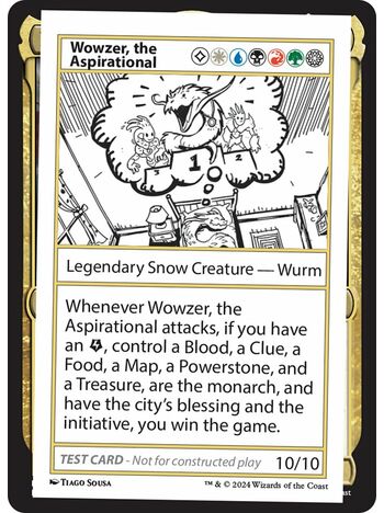 Wowzer, the Aspirational