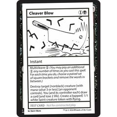 Cleaver Blow