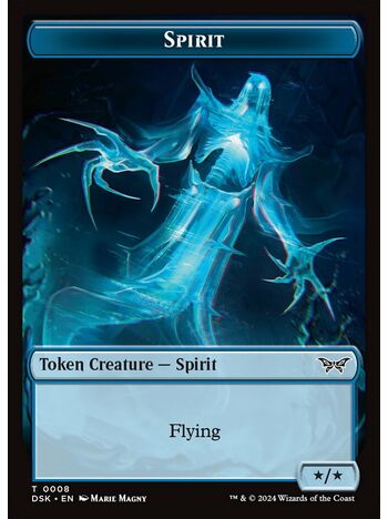 Spirit Token (*/*) (Blue)