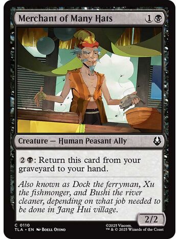 Merchant of Many Hats