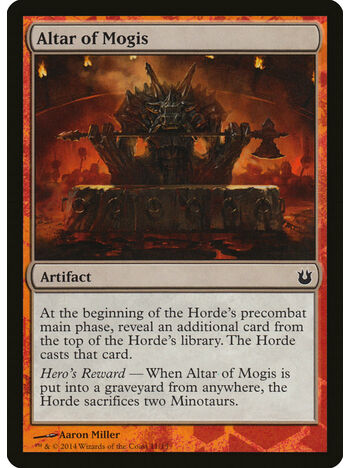 Altar of Mogis Token