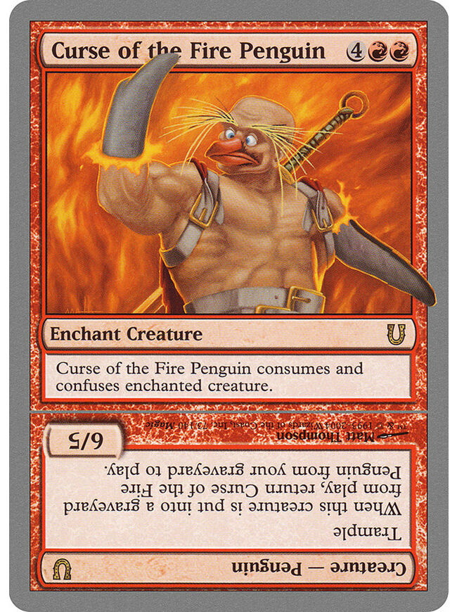 Curse of the Fire Penguin // Curse of the Fire Penguin Creature