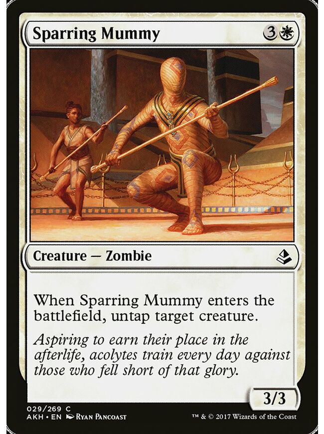 Sparring Mummy