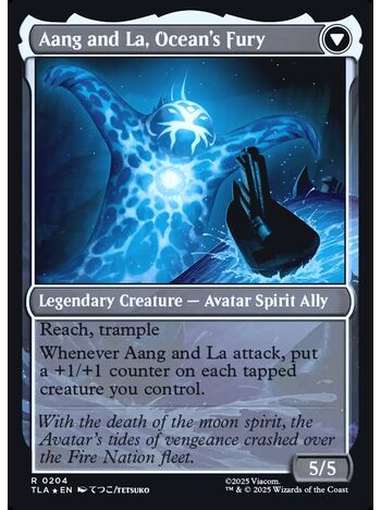 Aang, Swift Savior // Aang and La, Ocean's Fury