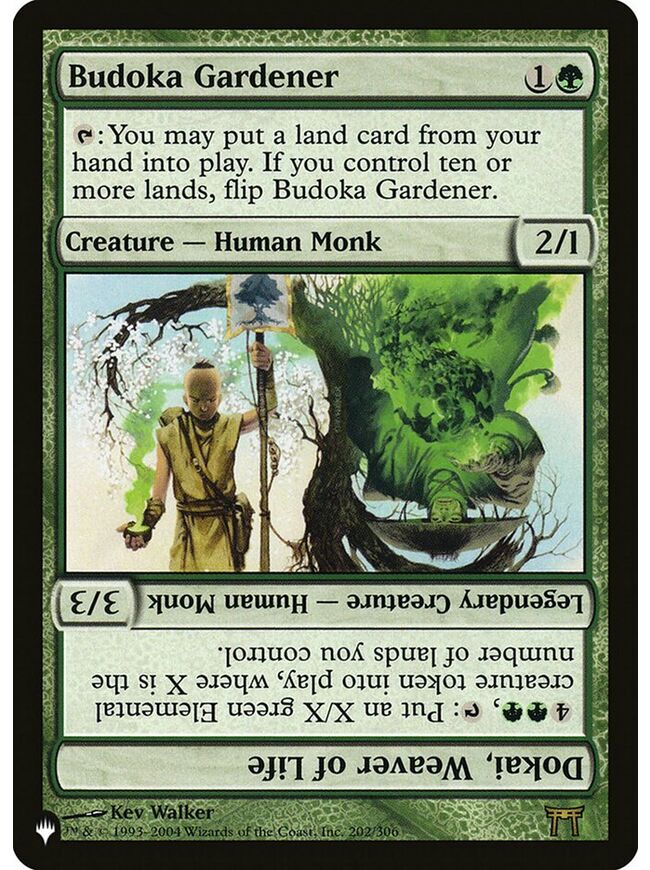 Budoka Gardener // Dokai, Weaver of Life
