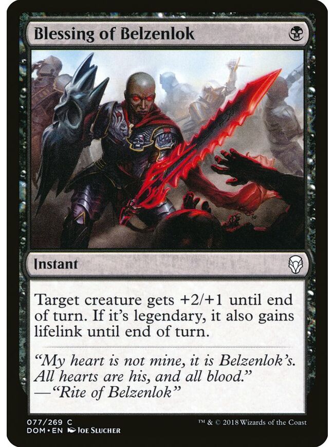 Blessing of Belzenlok