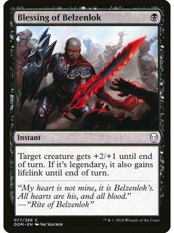 Blessing of Belzenlok