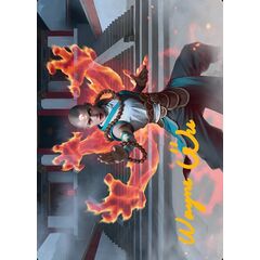 Flamehold Grappler // Flamehold Grappler (Art Series)