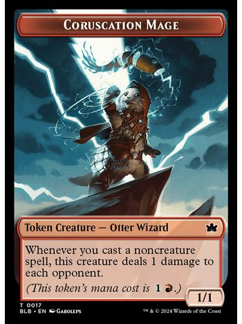 Coruscation Mage Token