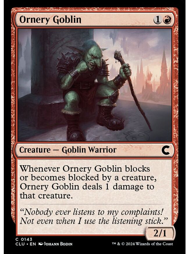 Ornery Goblin