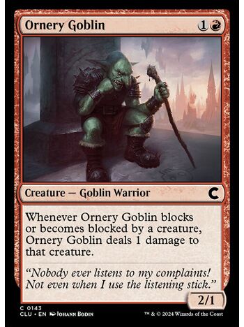 Ornery Goblin