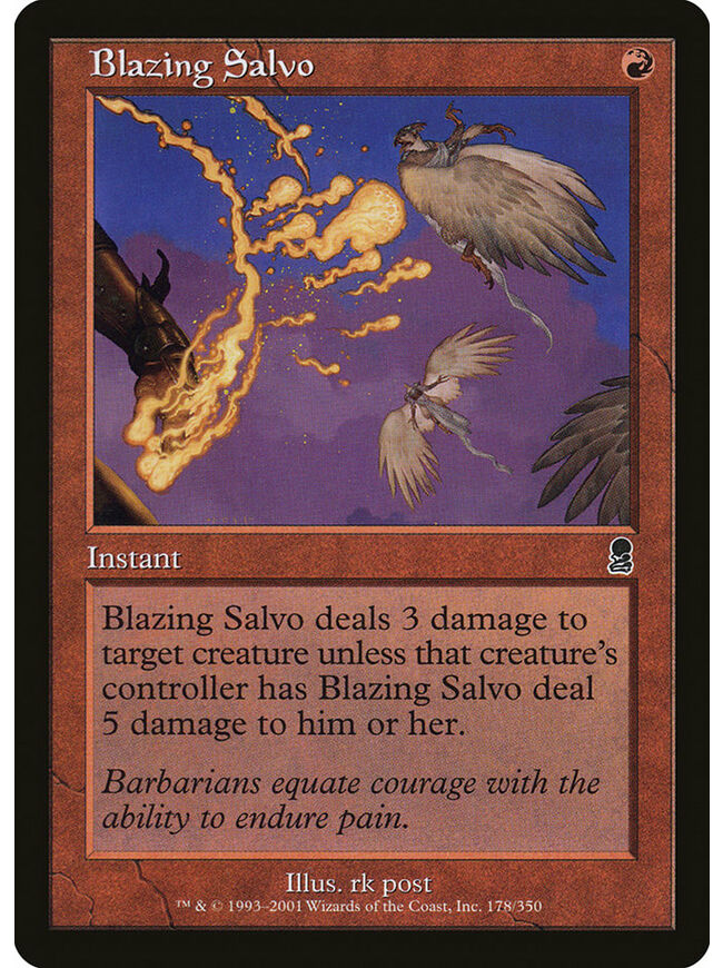 Blazing Salvo