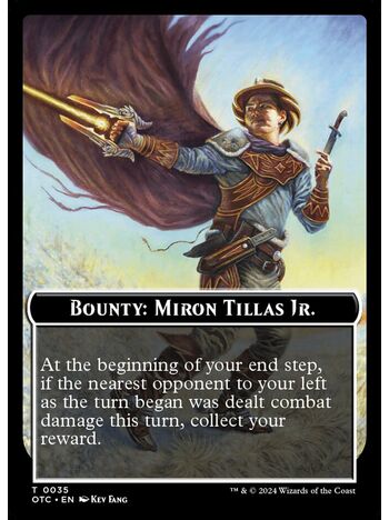 Bounty: Miron Tillas Jr. // Wanted! Token