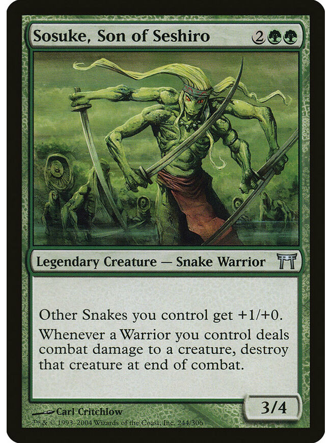 Sosuke, Son of Seshiro