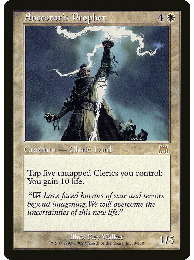 Ancestor's Prophet