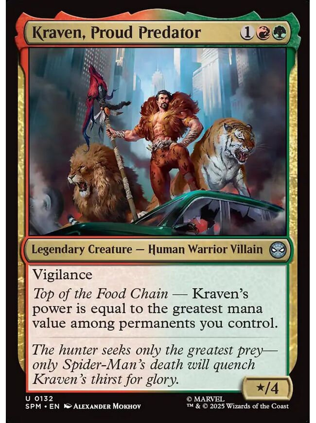 Kraven, Proud Predator