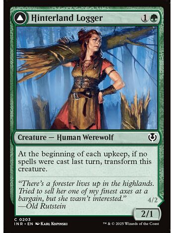 Hinterland Logger // Timber Shredder