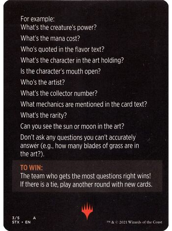 Careful Study (minigame) // Careful Study (cont'd)