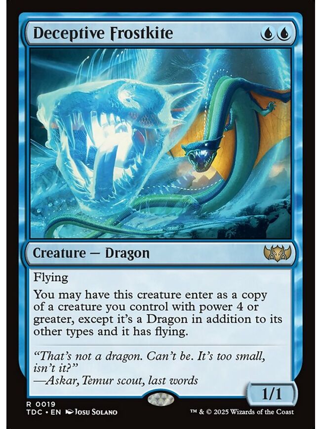 Deceptive Frostkite
