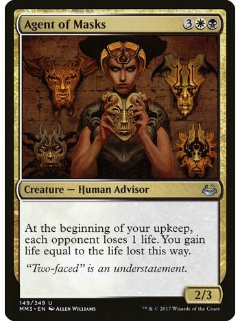 Agent of Masks