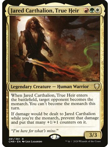 Jared Carthalion, True Heir
