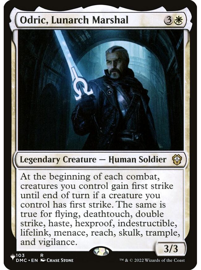 Odric, Lunarch Marshal