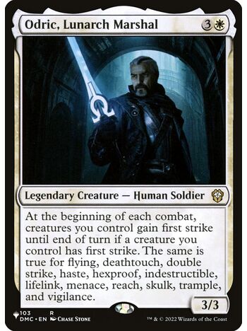 Odric, Lunarch Marshal