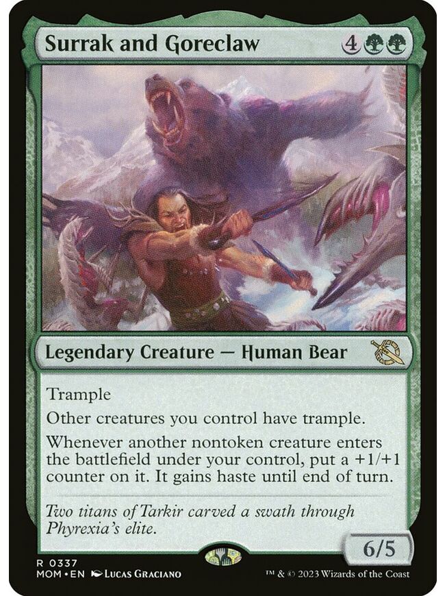 Surrak and Goreclaw