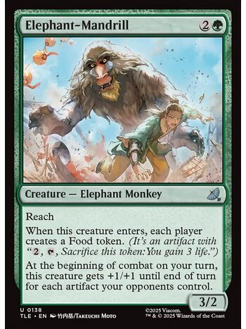 Elephant-Mandrill