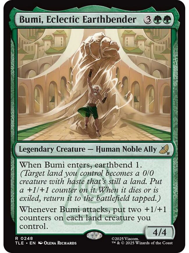 Bumi, Eclectic Earthbender