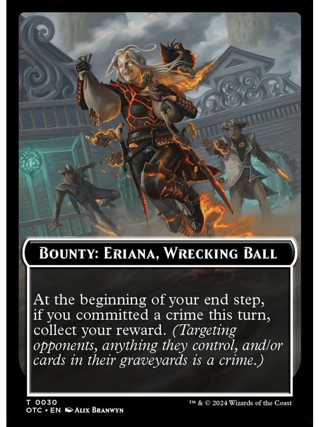 Bounty: Eriana, Wrecking Ball // Wanted! Token