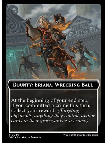 Bounty: Eriana, Wrecking Ball // Wanted! Token