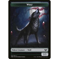 Wolf Token (2/2) (Green)