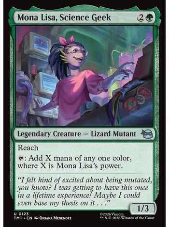 Mona Lisa, Science Geek