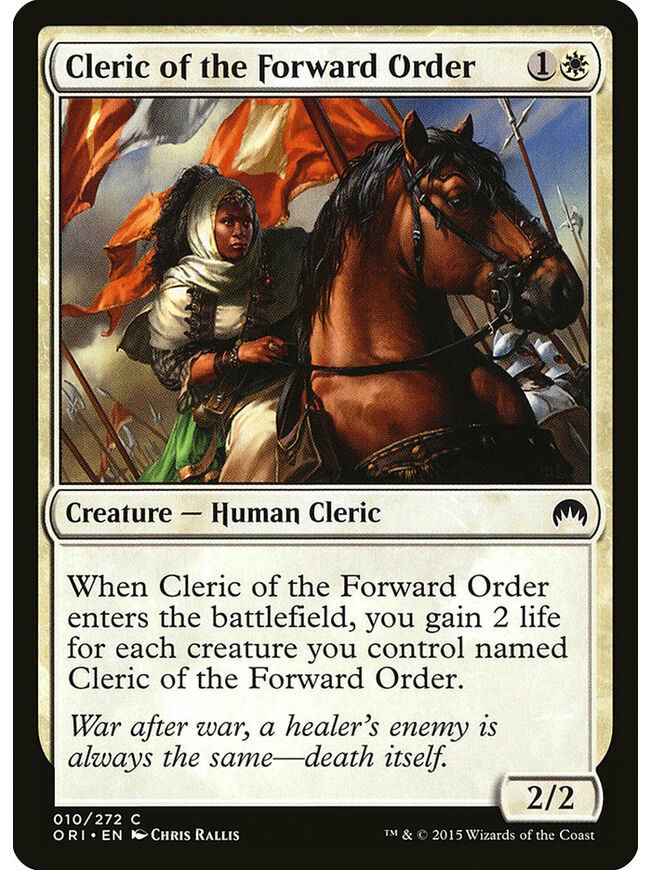 Cleric of the Forward Order