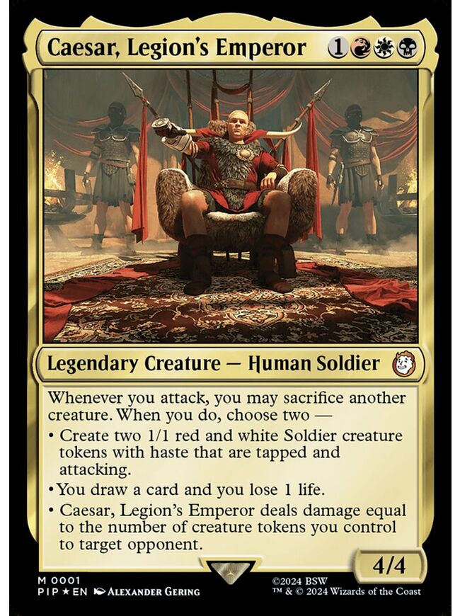 Caesar, Legion's Emperor