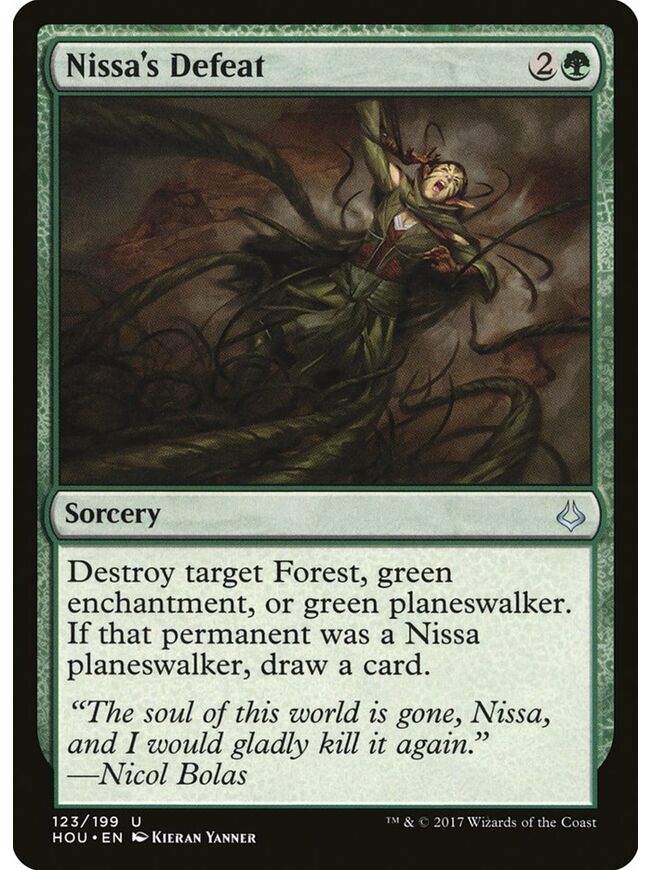 Nissa's Defeat