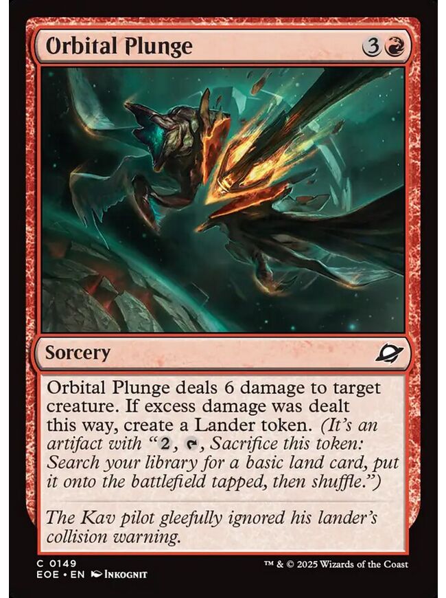 Orbital Plunge