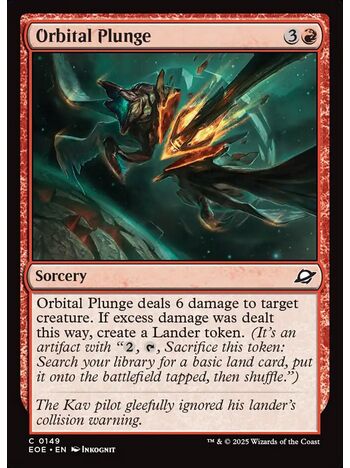 Orbital Plunge